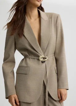 Liu Jo Chaqueta con cinturón-Mujer Chaquetas|Tailleur