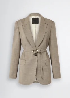 Liu Jo Chaqueta con cinturón-Mujer Chaquetas|Tailleur