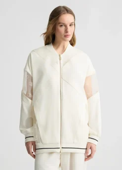 Liu Jo Chaqueta con cremallera y logotipo-Mujer Ropa Deportiva|Chaquetas