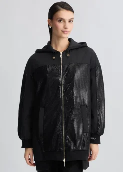 Liu Jo Chaqueta con lentejuelas-Mujer Abrigos Y Chalecos