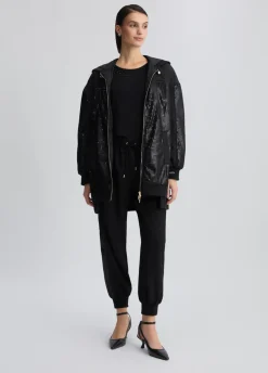 Liu Jo Chaqueta con lentejuelas-Mujer Abrigos Y Chalecos