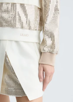 Liu Jo Chaqueta con lentejuelas-Mujer Chaquetas