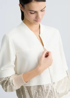 Liu Jo Chaqueta con lentejuelas-Mujer Chaquetas