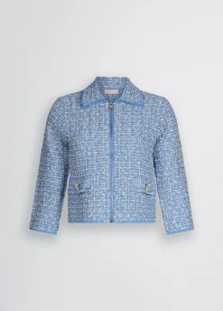Liu Jo Chaqueta de bouclé-Mujer Cárdigans Y Jerséis|Chaquetas