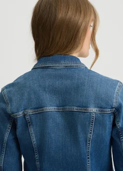 Liu Jo Chaqueta de denim con cremallera-Mujer Abrigos Y Chalecos|Chaquetas