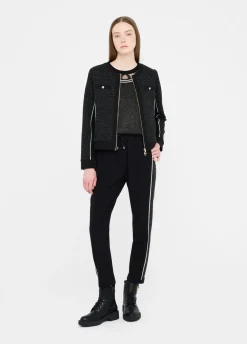 Liu Jo Chaqueta de felpa y bouclé-Mujer Ropa Deportiva|Chaquetas