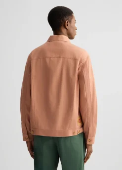 Liu Jo Chaqueta de lino y algodón-Hombre Americanas Y Chalecos