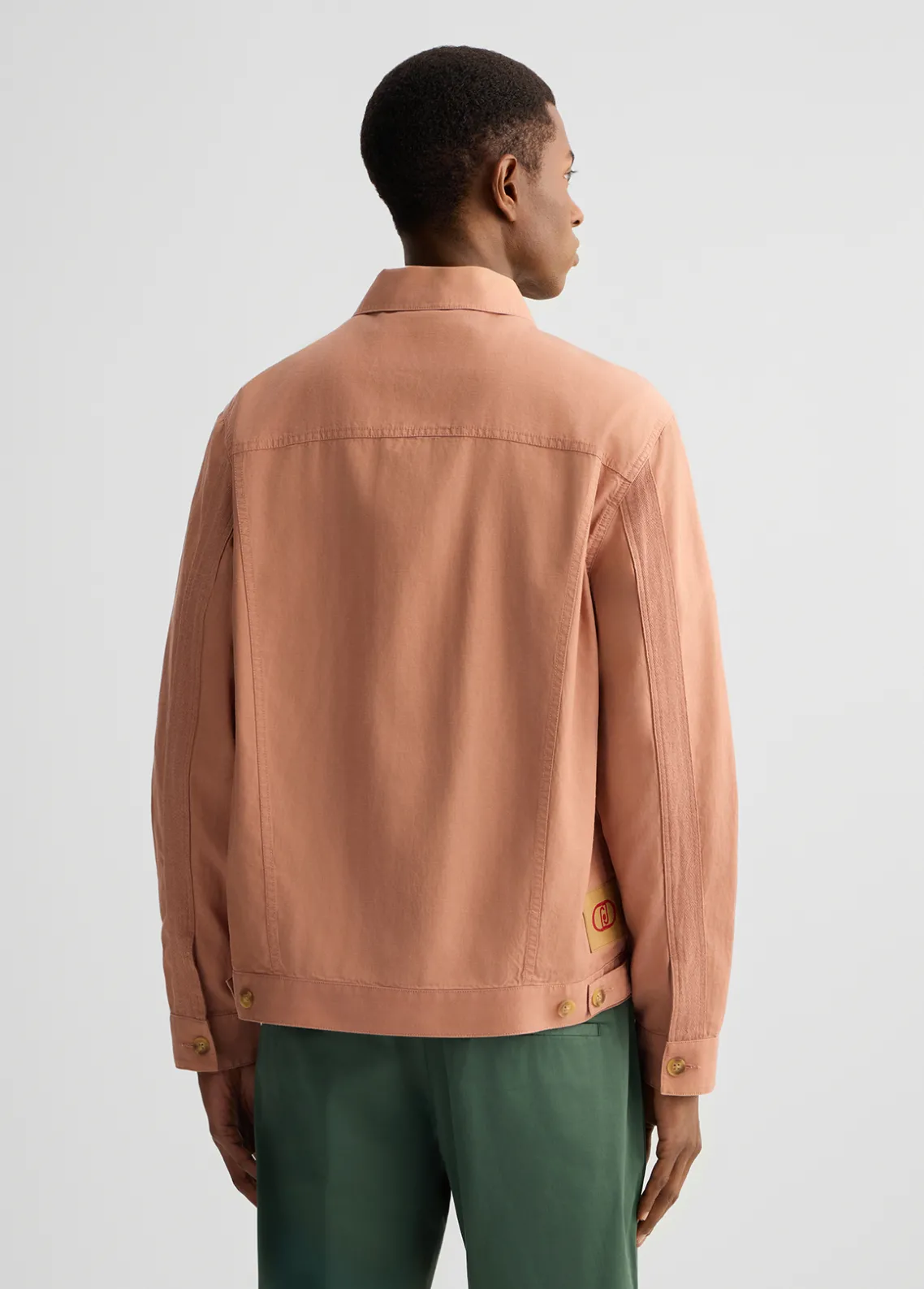 Liu Jo Chaqueta de lino y algodón-Hombre Americanas Y Chalecos