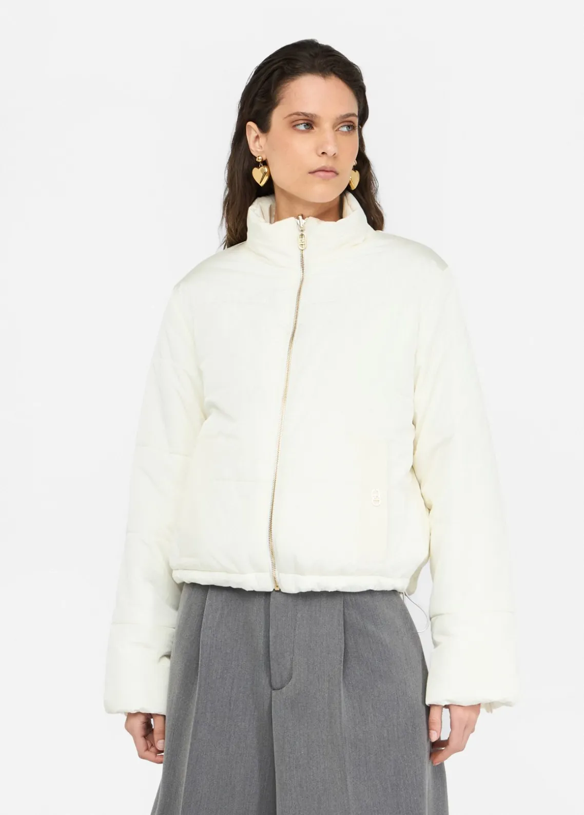 Liu Jo Chaqueta de nailon acolchado y punto-Mujer Abrigos Y Chalecos|Ropa Deportiva