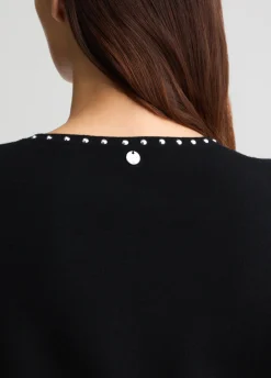 Liu Jo Chaqueta de punto con tachuelas-Mujer Cárdigans Y Jerséis|Chaquetas