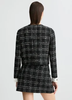 Liu Jo Chaqueta de tejido bouclé con lurex®-Mujer Chaquetas|Tailleur