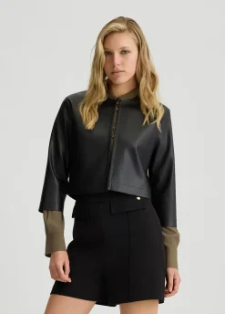 Liu Jo Chaqueta de tejido revestido-Mujer Chaquetas