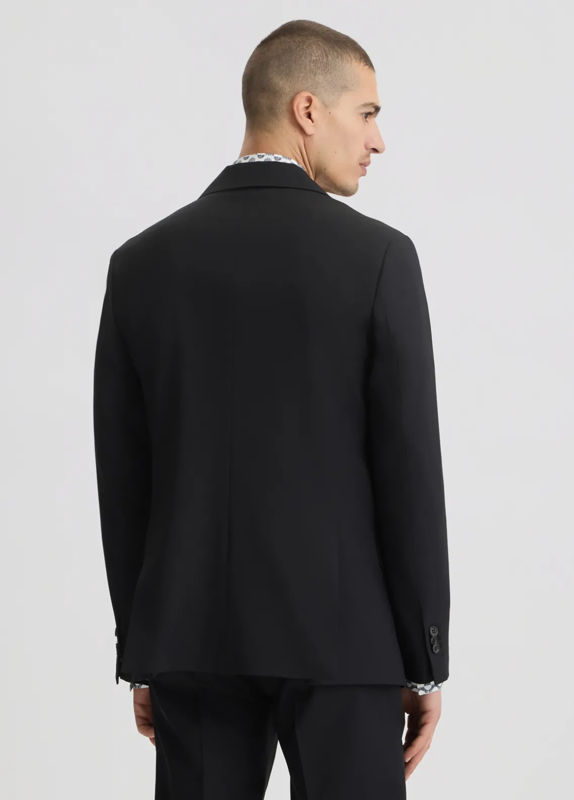 Liu Jo Chaqueta en mezcla de lana-Hombre Americanas Y Chalecos