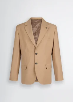Liu Jo Chaqueta en mezcla de lana-Hombre Americanas Y Chalecos