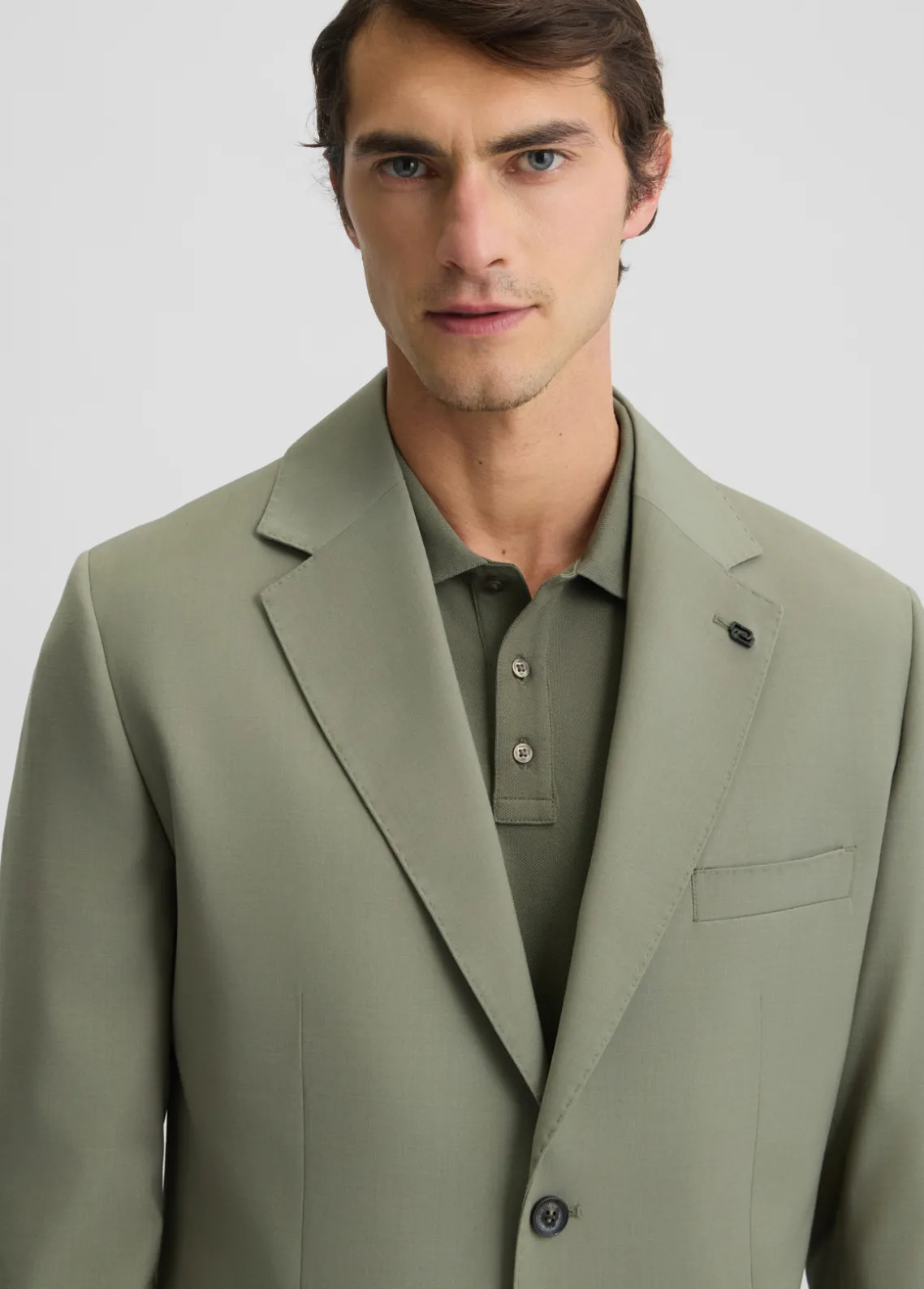 Liu Jo Chaqueta en mezcla de lana-Hombre Americanas Y Chalecos