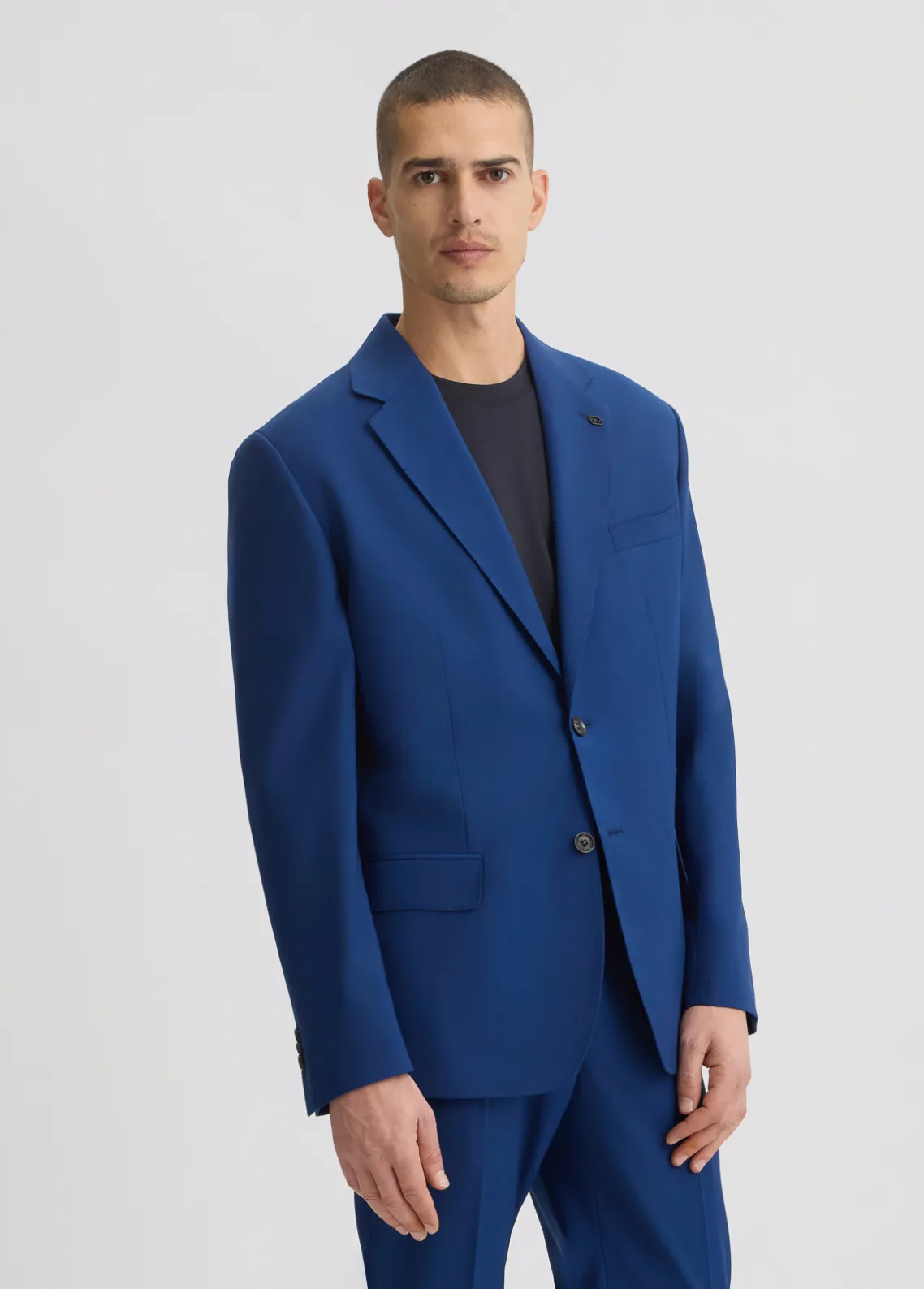 Liu Jo Chaqueta en mezcla de lana-Hombre Americanas Y Chalecos