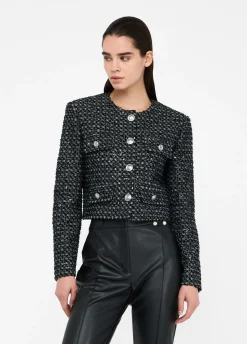 Liu Jo Chaqueta en tejido bouclé-Mujer Chaquetas|Tailleur