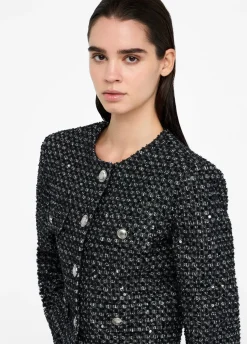 Liu Jo Chaqueta en tejido bouclé-Mujer Chaquetas|Tailleur