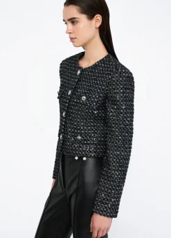 Liu Jo Chaqueta en tejido bouclé-Mujer Chaquetas|Tailleur