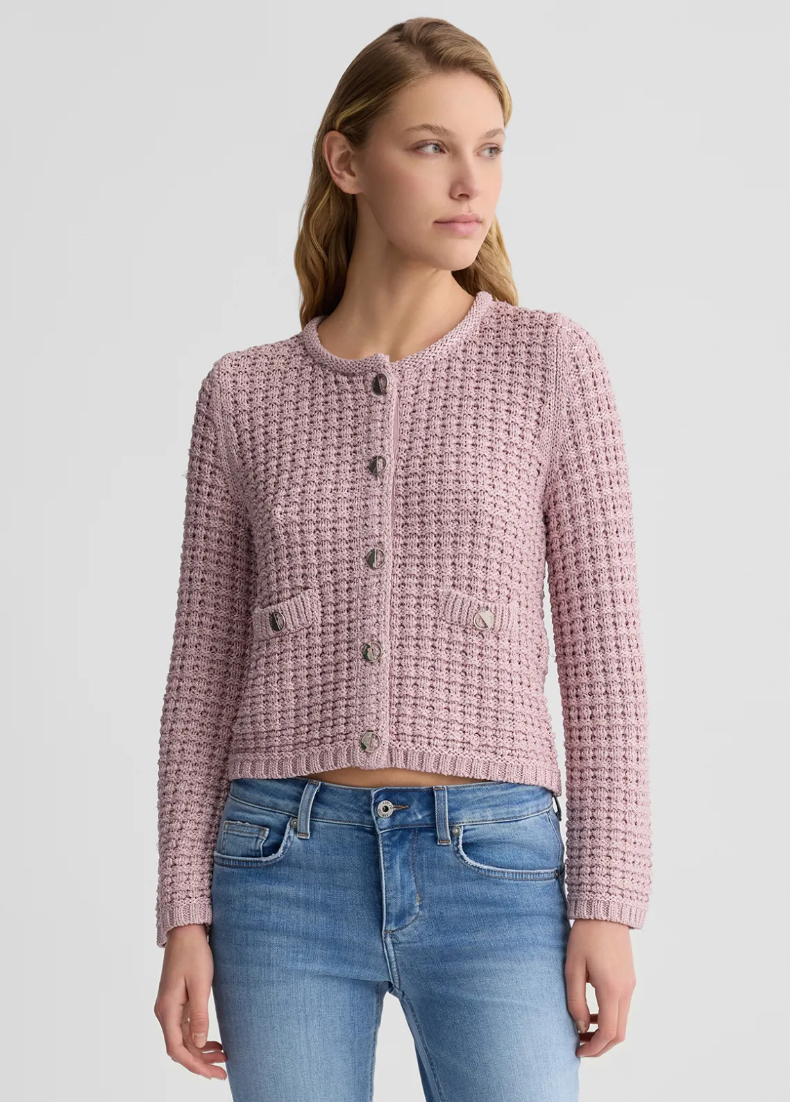 Liu Jo Chaqueta en tejido bouclé-Mujer Chaquetas