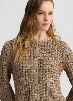 Liu Jo Chaqueta en tejido bouclé-Mujer Chaquetas