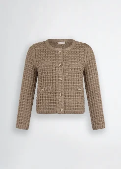 Liu Jo Chaqueta en tejido bouclé-Mujer Chaquetas