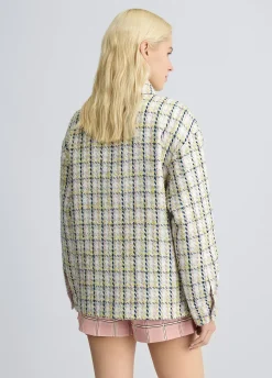 Liu Jo Chaqueta en tejido bouclé-Mujer Abrigos Y Chalecos