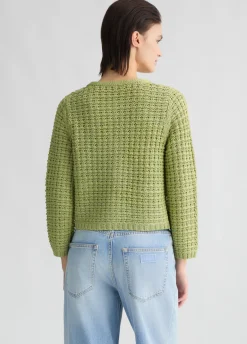 Liu Jo Chaqueta en tejido bouclé-Mujer Cárdigans Y Jerséis|Chaquetas