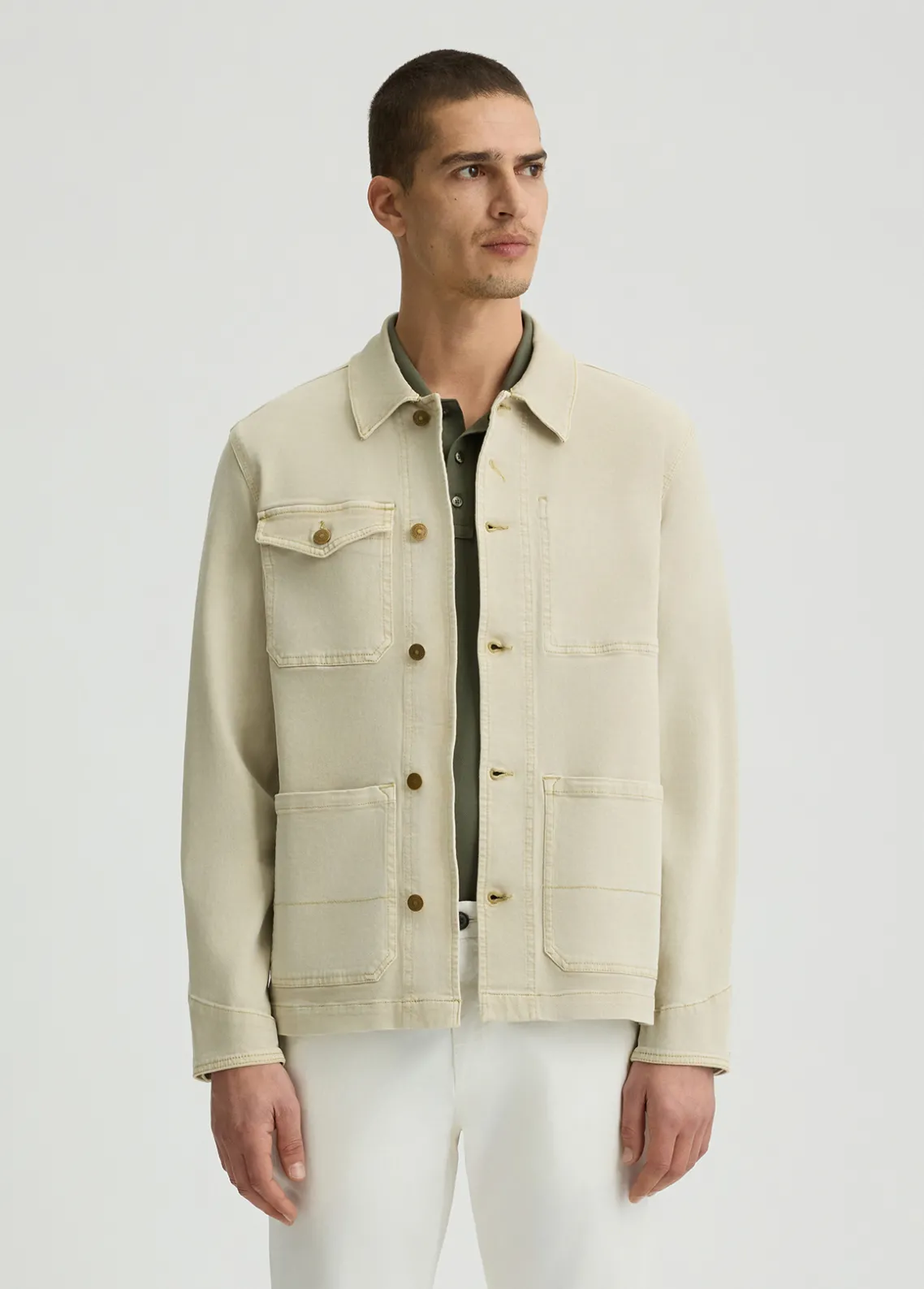 Liu Jo Chaqueta militar de denim-Hombre Prendas De Abrigo