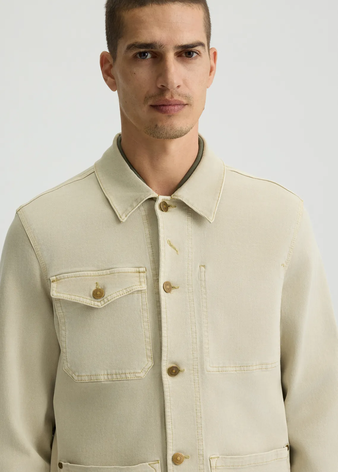 Liu Jo Chaqueta militar de denim-Hombre Prendas De Abrigo