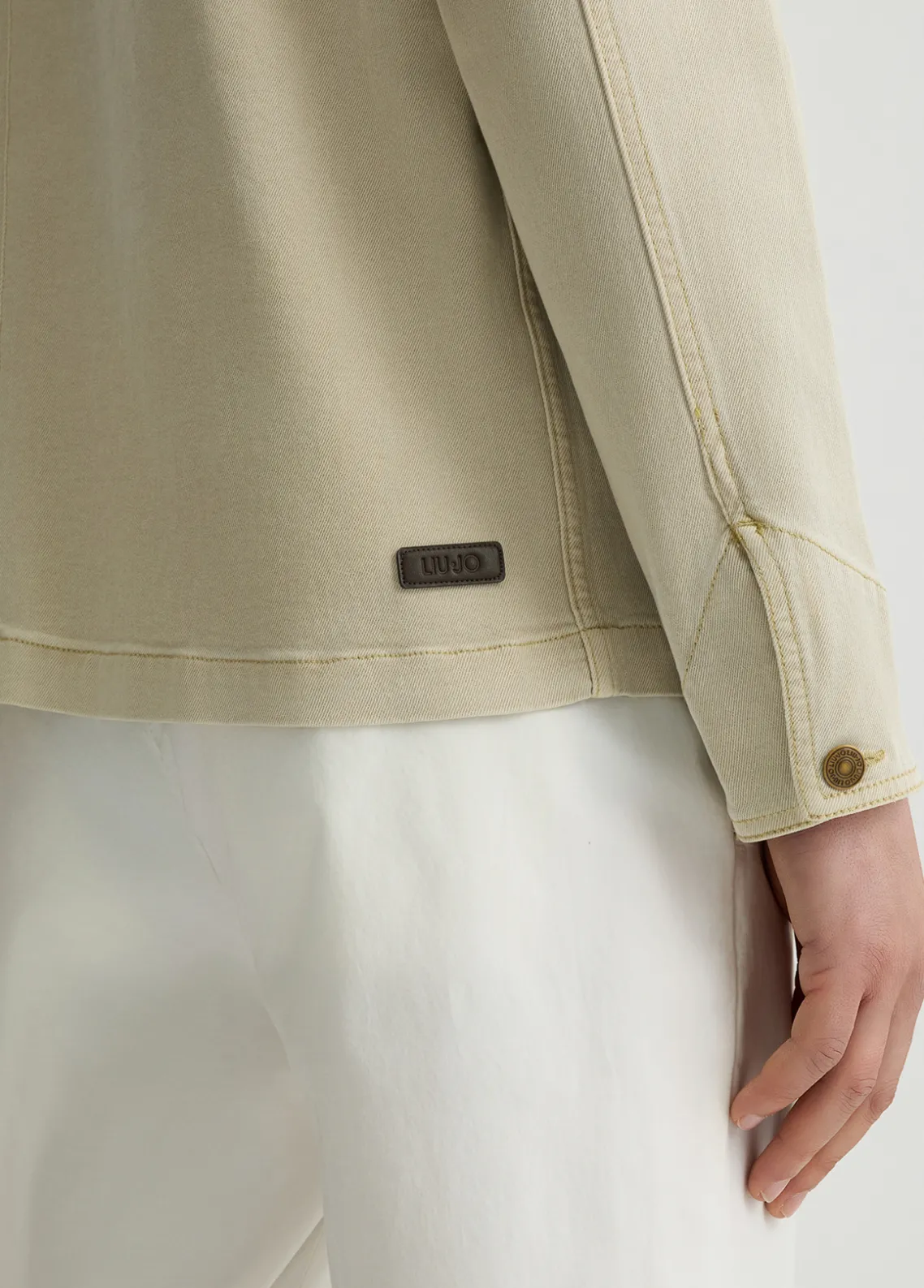 Liu Jo Chaqueta militar de denim-Hombre Prendas De Abrigo