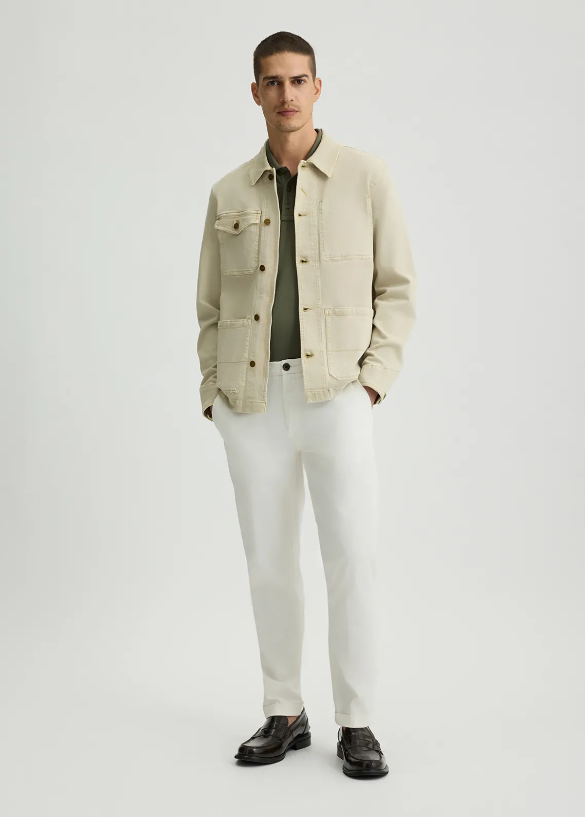 Liu Jo Chaqueta militar de denim-Hombre Prendas De Abrigo