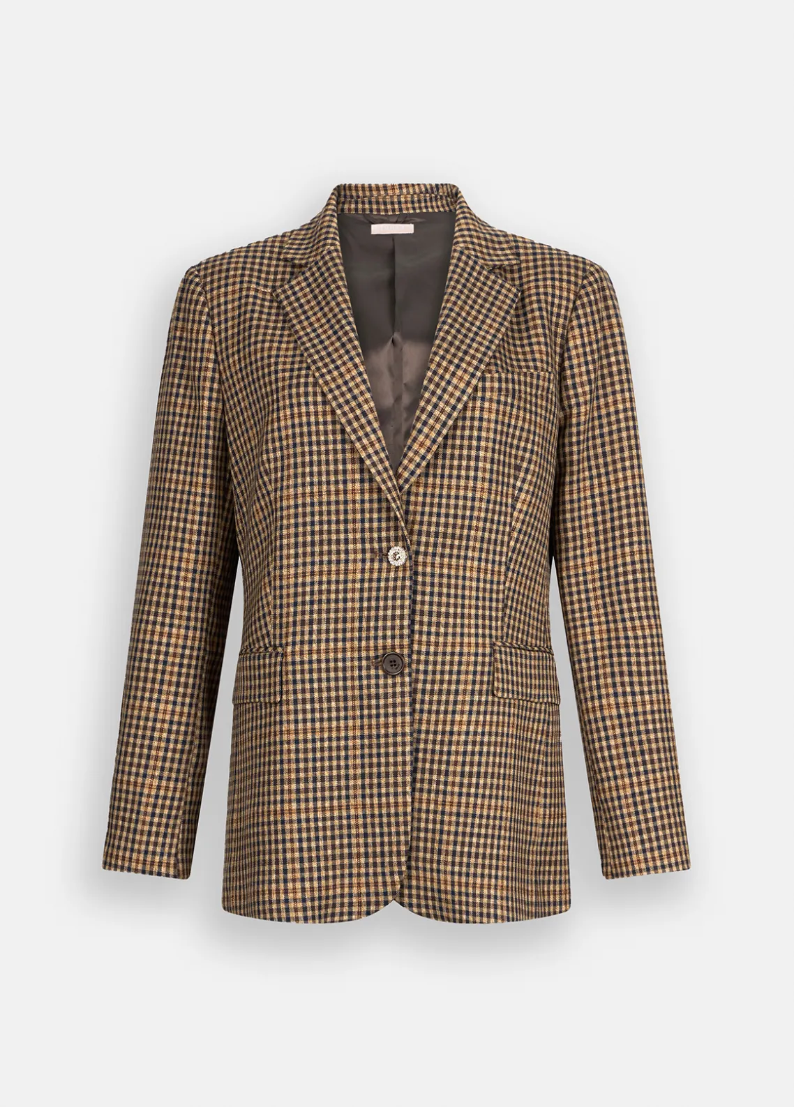 Liu Jo Chaqueta oversize de cuadros-Mujer Chaquetas