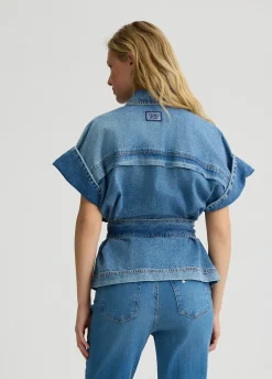 Liu Jo Chaqueta sobrecamisa de denim-Mujer Chaquetas