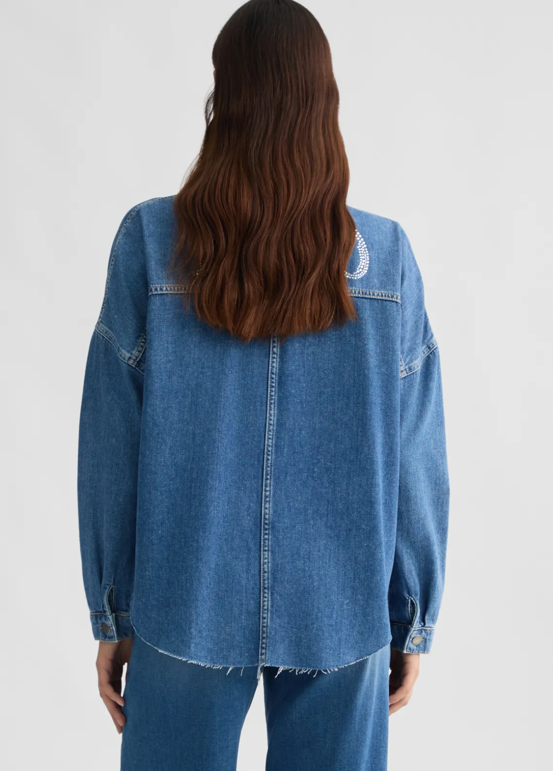Liu Jo Chaqueta sobrecamisa de denim-Mujer Chaquetas