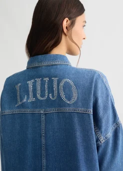 Liu Jo Chaqueta sobrecamisa de denim-Mujer Chaquetas