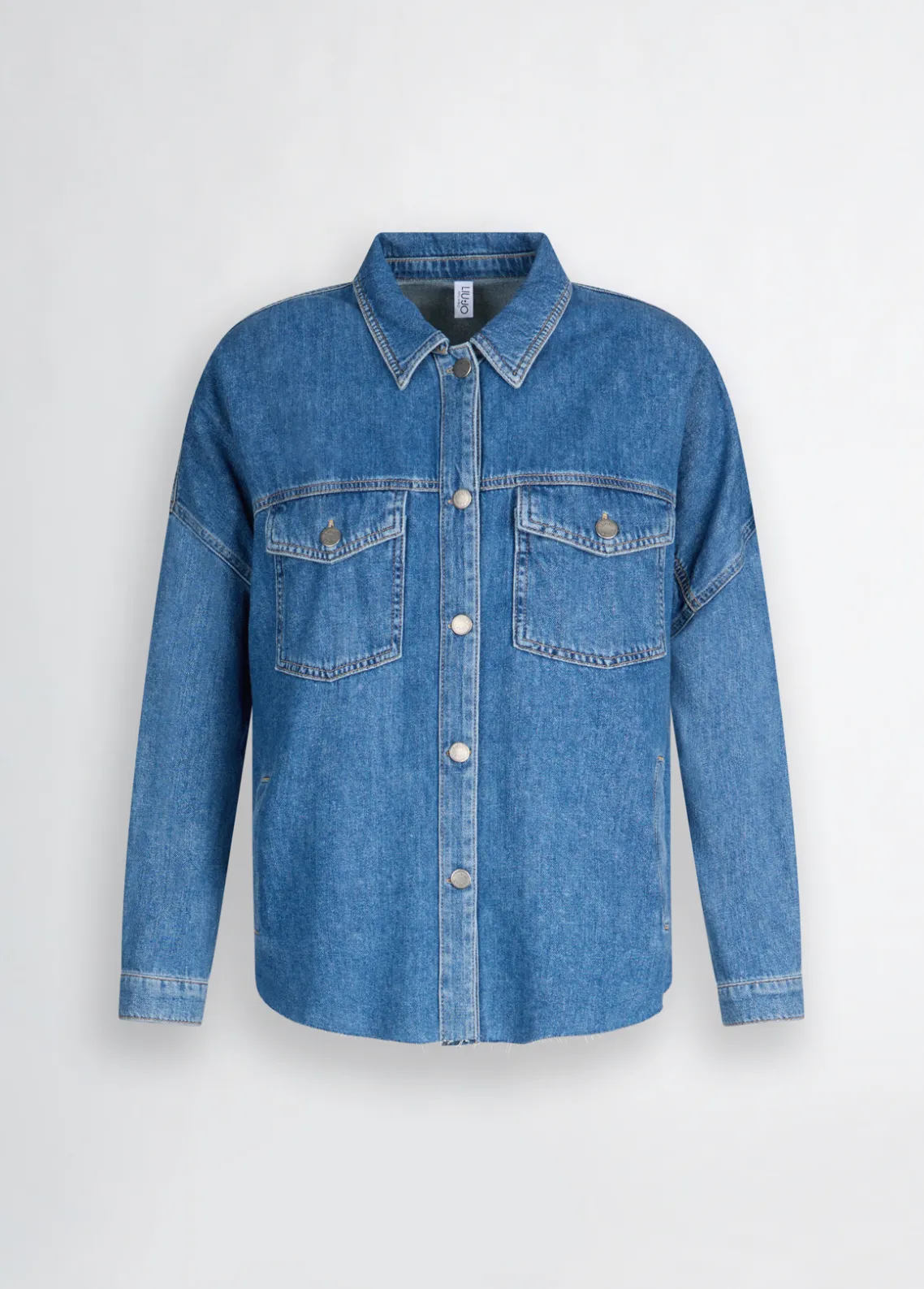 Liu Jo Chaqueta sobrecamisa de denim-Mujer Chaquetas