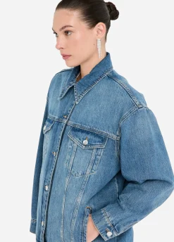 Liu Jo Chaqueta vaquera-Mujer Abrigos Y Chalecos