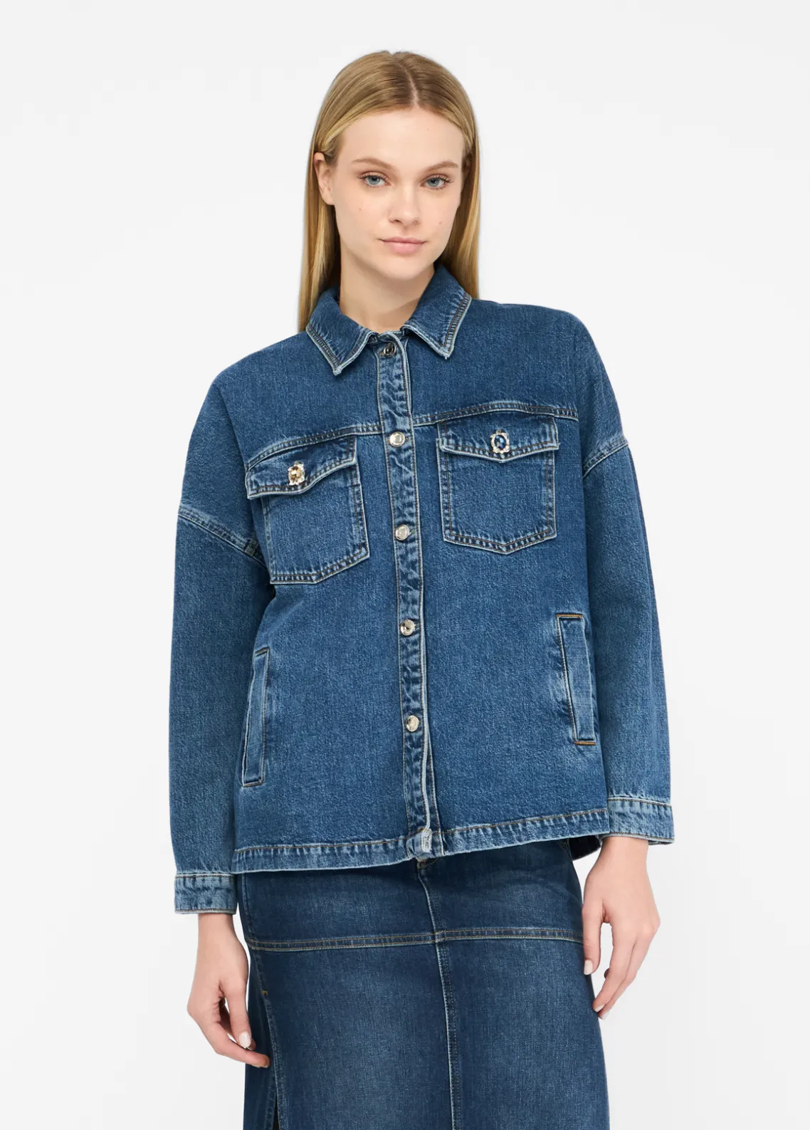 Liu Jo Chaqueta vaquera-Mujer Chaquetas