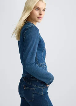 Liu Jo Chaqueta vaquera-Mujer Chaquetas