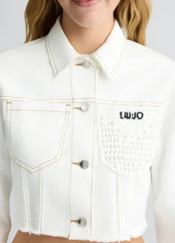 Liu Jo Chaqueta vaquera corta-Mujer Abrigos Y Chalecos