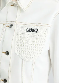 Liu Jo Chaqueta vaquera corta-Mujer Abrigos Y Chalecos