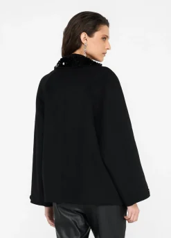 Liu Jo Chaquetón de lana-Mujer Abrigos Y Chalecos