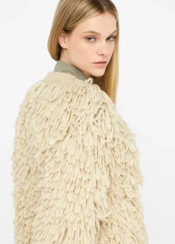 Liu Jo Chaquetón de lana-Mujer Abrigos Y Chalecos