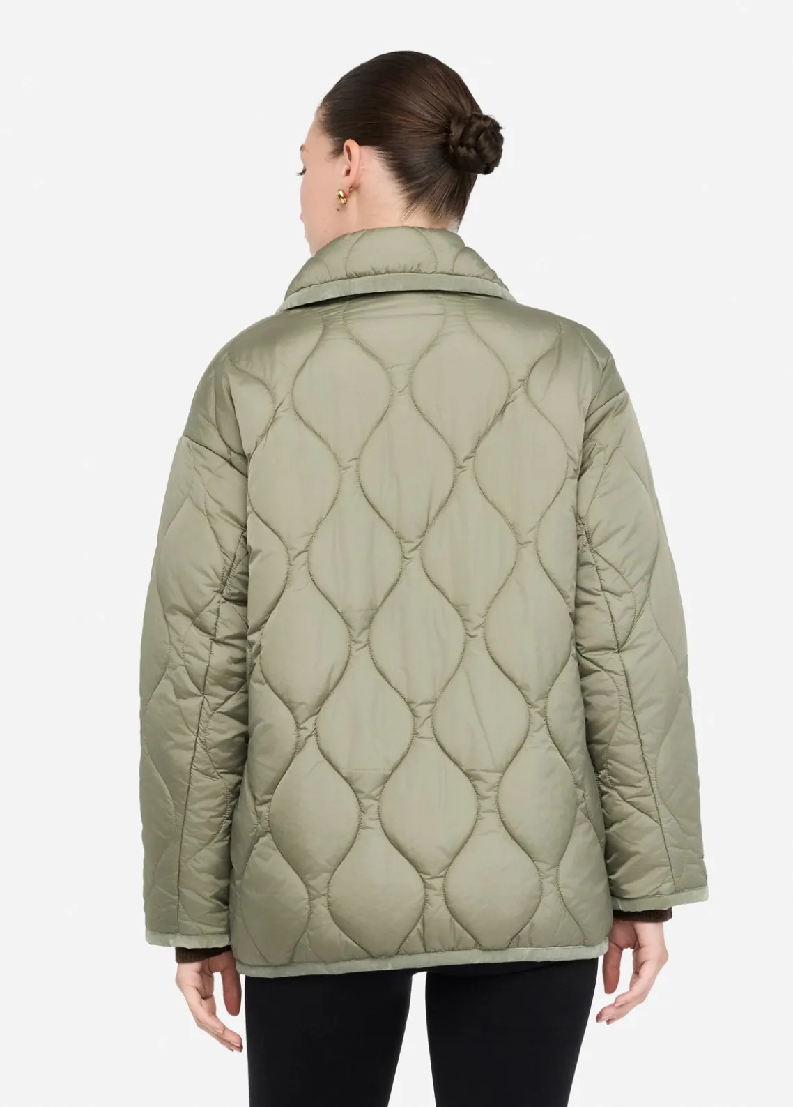 Liu Jo Chaquetón de nailon acolchado-Mujer Abrigos Y Chalecos