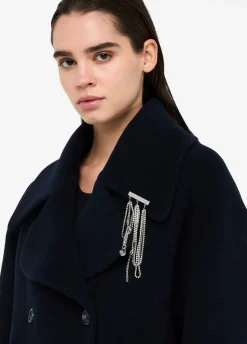Liu Jo Chaquetón Better de lana-Mujer Abrigos Y Chalecos