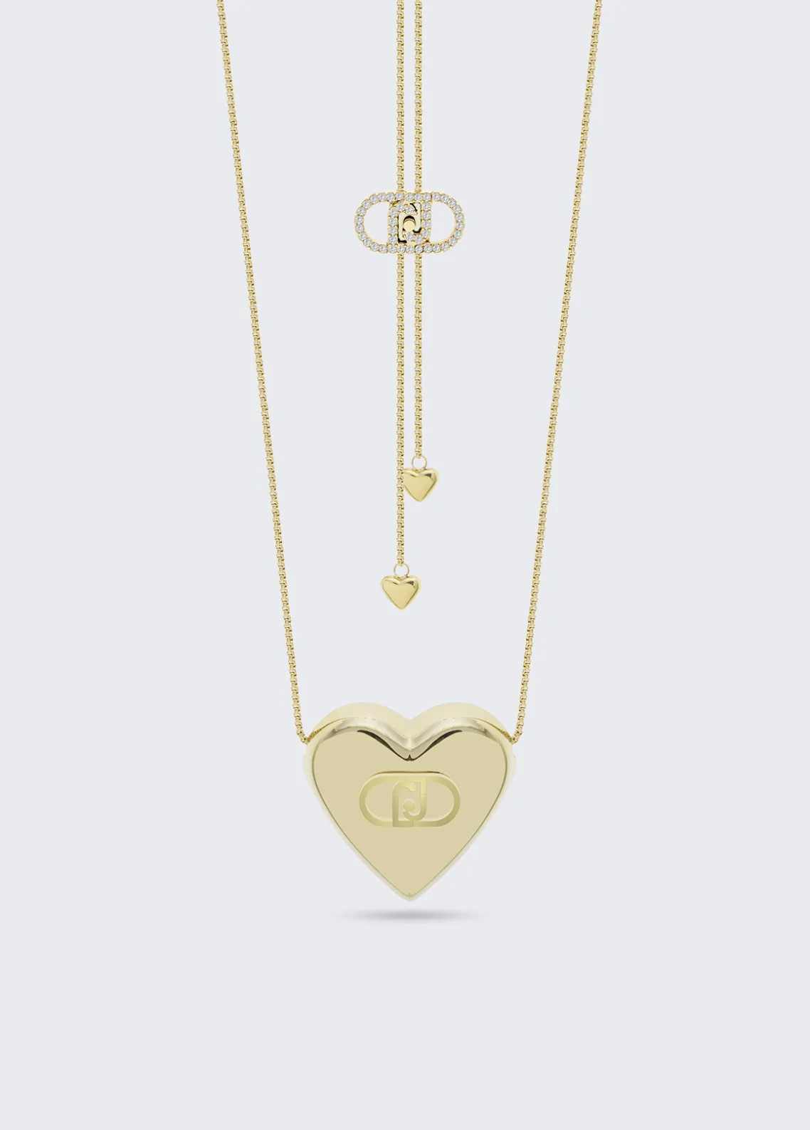 Liu Jo Collar múltiple con corazón-Mujer Joyas