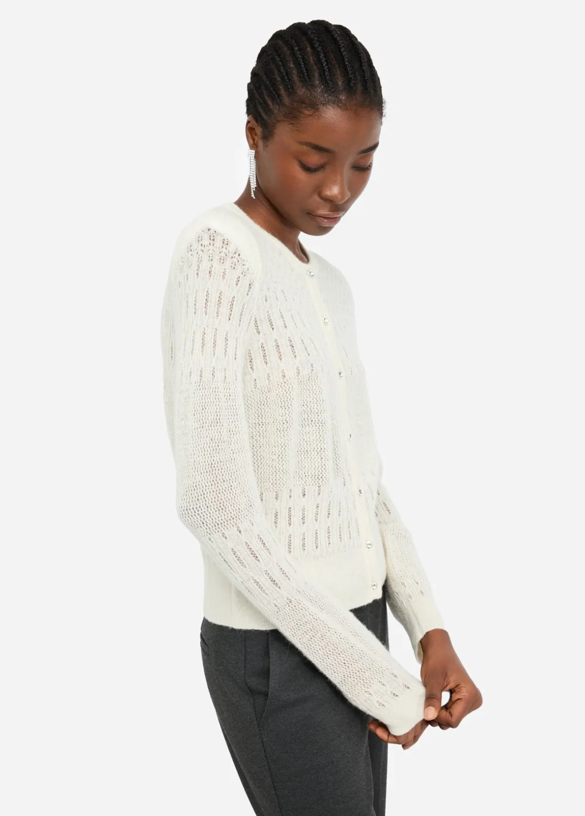 Liu Jo Cárdigan de lana y alpaca-Mujer Cárdigans Y Jerséis