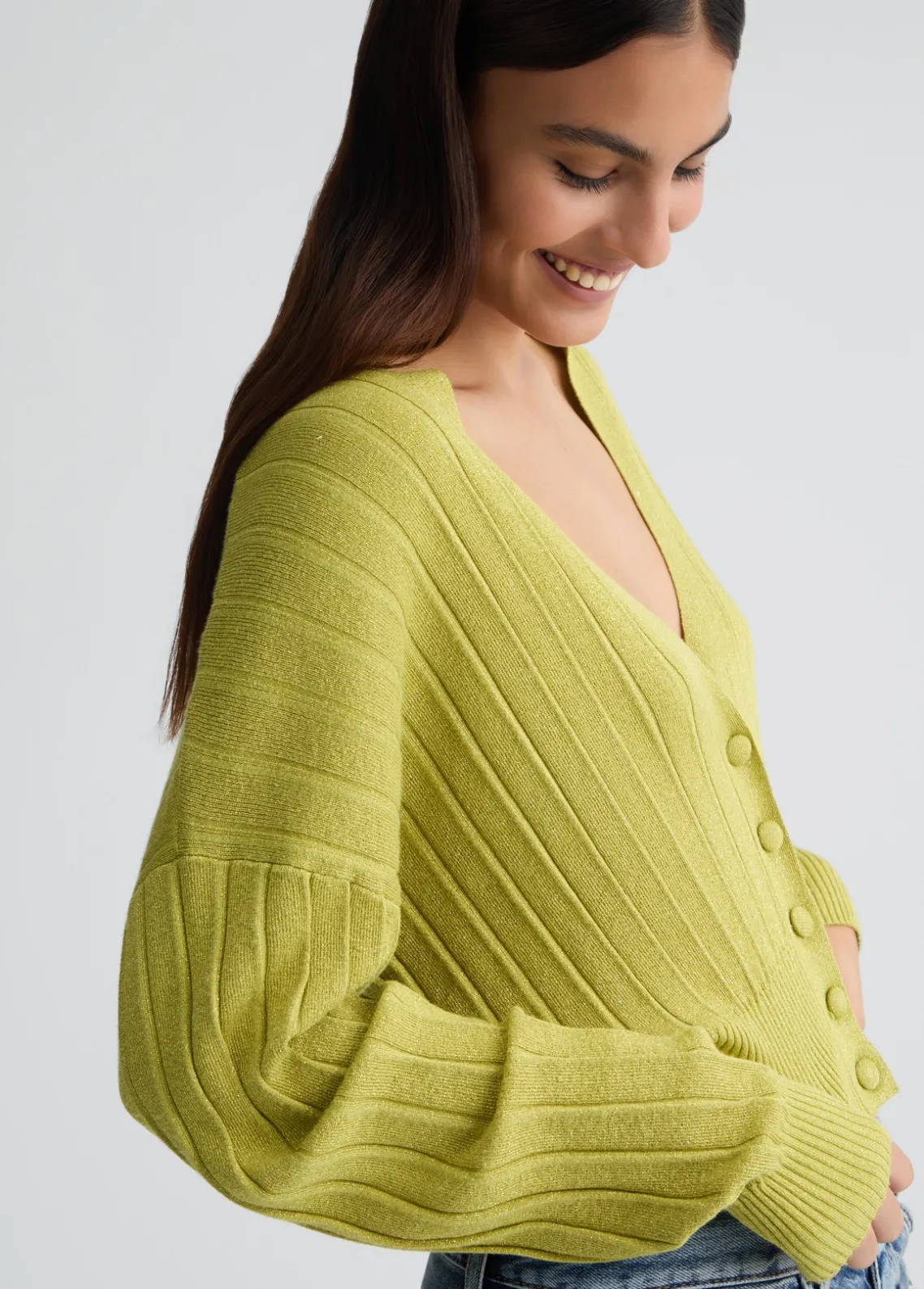 Liu Jo Cárdigan de lúrex®-Mujer Cárdigans Y Jerséis