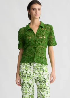 Liu Jo Cárdigan de punto crochet-Mujer Cárdigans Y Jerséis